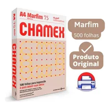 Papel Sulfite A4 Colorido Chamex 75g Marfim