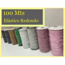 Cordón Elásticado De 2.4mm Varios Colores Disponibles 100 Mt