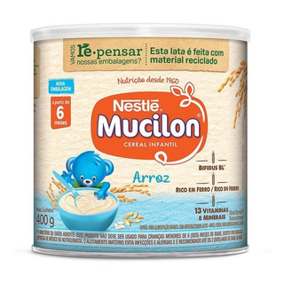 Cereal Infantil Mucilon Arroz 400g