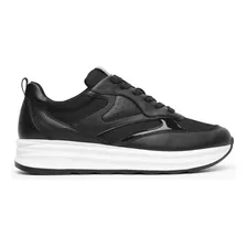 Tenis Flexi Para Mujer Estilo 127102 Negro