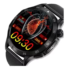 Reloj Inteligente Hombres Smartwatch Ip68 Impermeables Malla Black Mesh