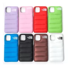 Funda Puffer Case Para iPhone 11 12 13 Pro Max Colores