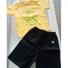 Conjunto Polo E Bermuda