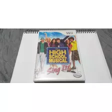 Game Wii High School Musical Sing It # 2509