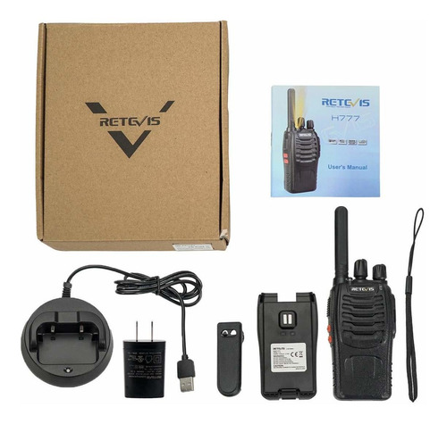 Walkie-talkies Retevis H-777 3 Piezas 1000 Mah Foto 8