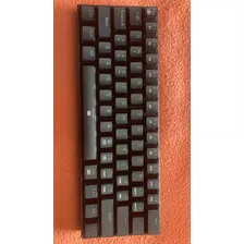 Teclado Mecánico 60% C/cable Dragonborn K630 Rb Blue Switch