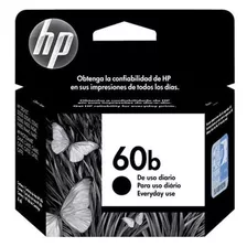 Cartucho Hp 60b Every Day Preto Cc636wb