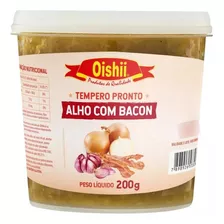 Tempero Pronto Alho Sabor Bacon Oishii 200g