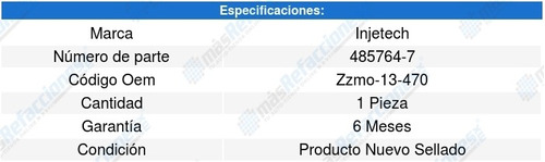 Filtro Combustible Tempo 6cil 3.0l 90-94 Injetech 8281713 Foto 2