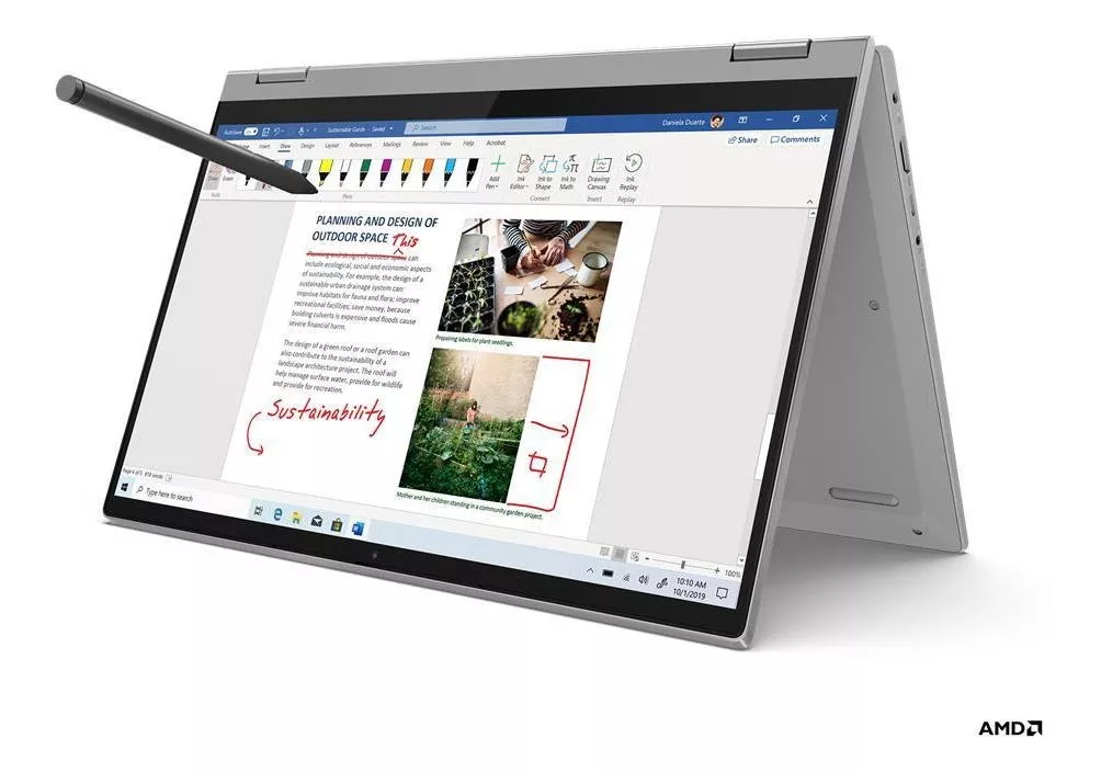 Laptop Lenovo Ideapad Flex 5 14  Ryzen 7 16gb 512ssd