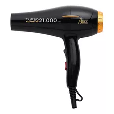 Secador Turbo Ionic Alizz 21.000 Profesional Color Negro