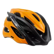 Capacete Ciclista Absolute Wild Laranja/preto Tamanho G