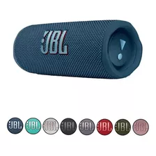 Caixa De Som Portátil, Bluetooth Prova D'água 30w Flip 6 Jbl Cor Blue