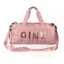 Bolsa Bebê Rosa Treino Espaçosa Impermeável Viagem Mala Pink