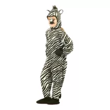 Fantasia Zebra 3 A 4 Anos Infantil Bichinho Safari