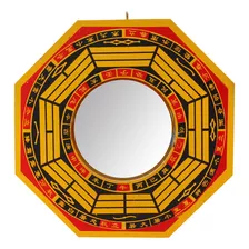 Sino Espejo Feng Shui Bagua, 8 Pulgadas, Aspecto Convexo,