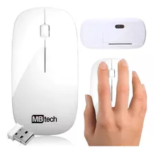 Mouse Sem Fio Wireless Ótico Plug And Play 3200dpi 3 Botões