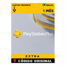 Cartao Psn Plus Extra 1 Mes Assinatura Brasil Gift Card