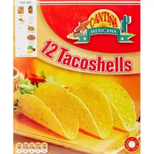 12 Tacos Mexicanos Shells Cantina Mexicana 150g Importado