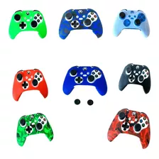 Funda Silicón Xbox One Control + Thumb Grips Protector Goma