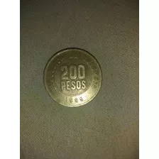 Moneda Dela Republica De Colombia 200 Pesos Del Año 1990 
