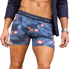 Boxer Acróbata 5112 De Algodón & Lycra Estampado