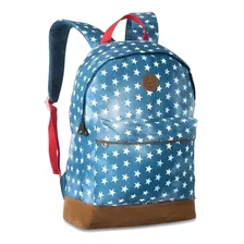 Mochila Casual Juvenil Hay Up Jeans Stars Estrelas Clio