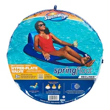 Swimways Silla Reclinable Con Flotador De Resorte Para Pisci Color Multicolor