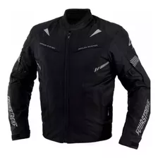 Campera Negra Cord Four Stroke Warrior Talle S Centro Motos