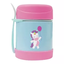 Pote Termico Bebê Aço Inox Papinha Animal Fun 320ml Buba 