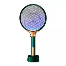 Raqueta Mata Mosquitos Multifuncional Con Base Recargable