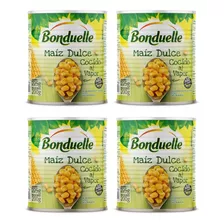 Choclo Amarillo Dulce Bonduelle 225 Gr Brasil X4 Unidades