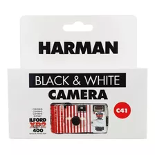 Câmera Descartável Harman Ilford Xp2 Preto E Branco C41