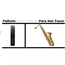 Palheta Sax Tenor Frete Gratis Forte Não Quebra Facil 