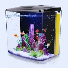 Aquario Peixe Betta - Completo Filtro Luminaria Bivolt 5lt