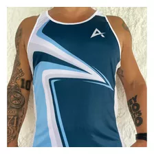 Remera Deportiva Argentina Musculosa Running Atletismo Gym