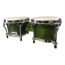 Bongo Century Cnbg002 Aro Cromado 7 Y 8 Pulgadas Verde