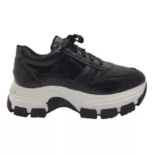 Zapatilla Mujer Plataforma Alta Sneaker Moda