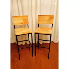 Banqueta Con Respaldo Alto