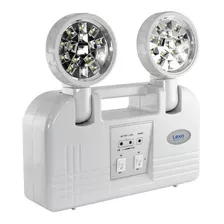 Lampara De Emergencia Led 2 Focos 6.500k Lexo