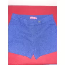 Short Azul Girls Tam M