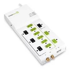 Tricklestar 12 Outlet Advanced Powerstrip, 4320 Joules, Coax
