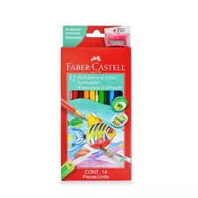 Lapices Acuarelables 12 Colores Faber Castell