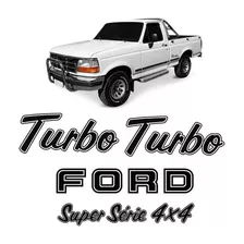 Kit Adesivo Ford F1000 Super Serie 4x4 Turbo 1993 94 95 1996