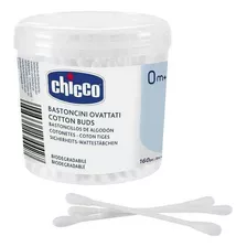 Cotonetes Para Bebé 160 Pcs Chicco, Mvd Kids Color Blanco