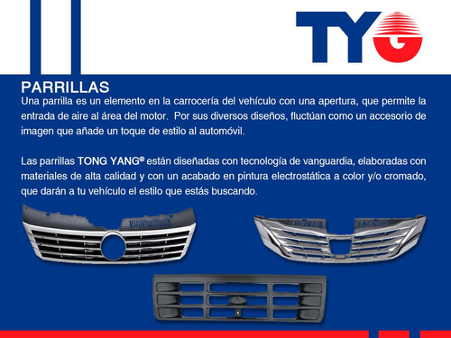 Parrilla Gmc Sierra 2500 03-07 Tong Yang Foto 4