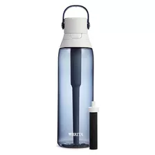 Botella De Agua Brita Con Filtro Libre Bpa, 26oz Gris