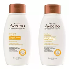 Kit Shampoo Y Acondicionador Aveeno Aclara Y Da Brillo