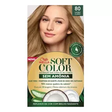 Tintura Soft Color Sem Amonia - 80 Louro Claro