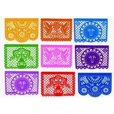 Decoración Papel Picado Toda Ocasión 10 Tiras 5.5 Mt Tr